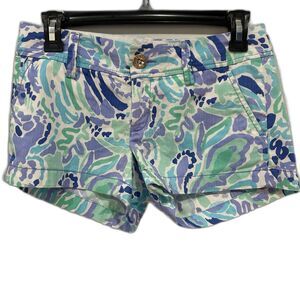 Lilly Pulitzer Shorts Women’s Size 00 Color Multi It’s Always Summer Somewhere